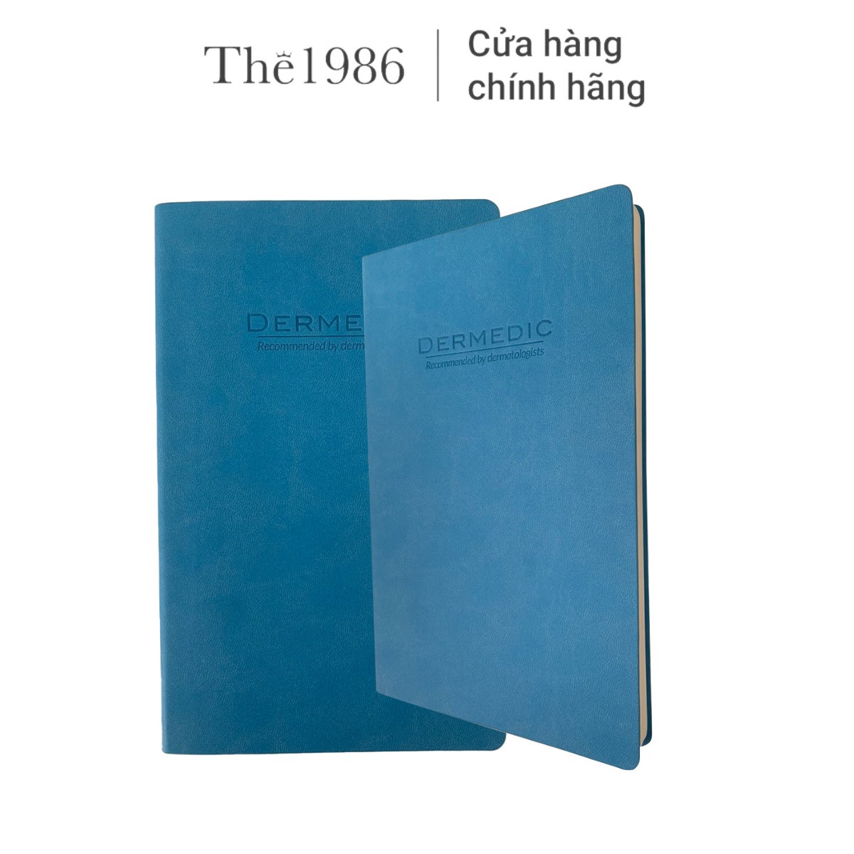 [HÀNG TẶNG - KHÔNG BÁN] Sổ tay Notebook màu xanh Dermedic