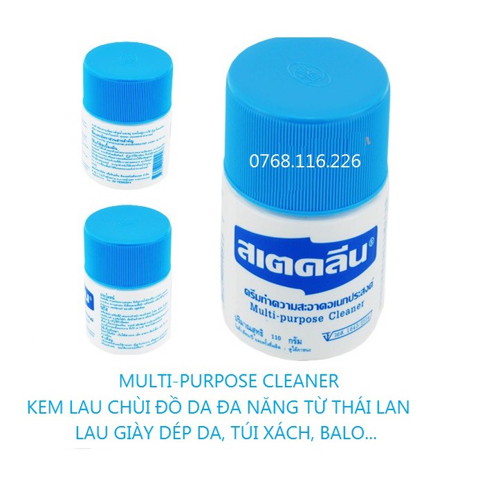 KEM LAU CHÙI ĐỒ DA ĐA NĂNG THÁI LAN 100GR ( TÚI XÁCH GIÀY DÉP DA...)