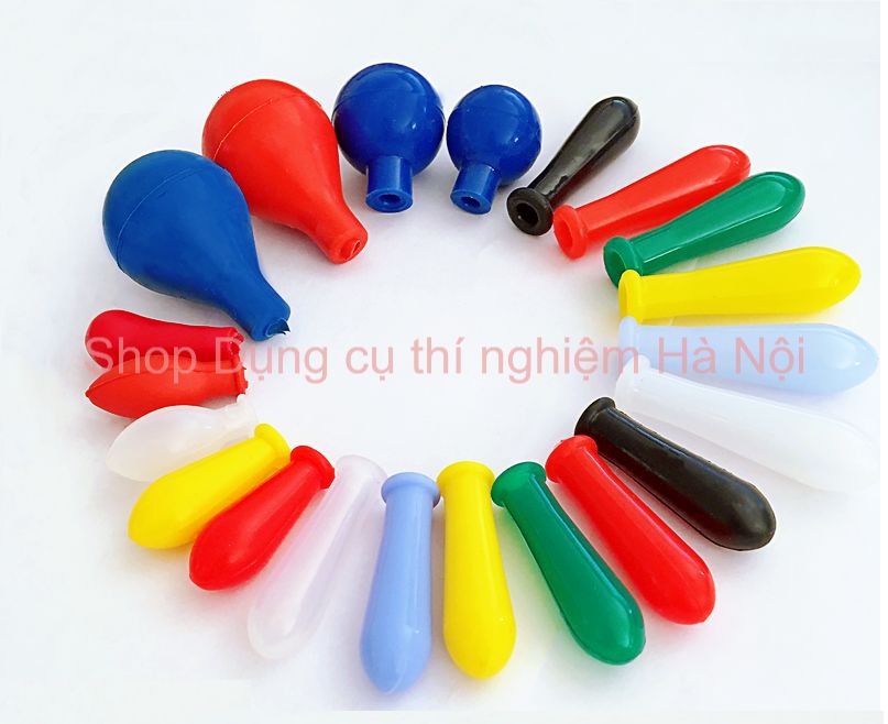 Quả bóp cao su / silicon gắn ống pipet ( đầu bóp cao su / silicon )