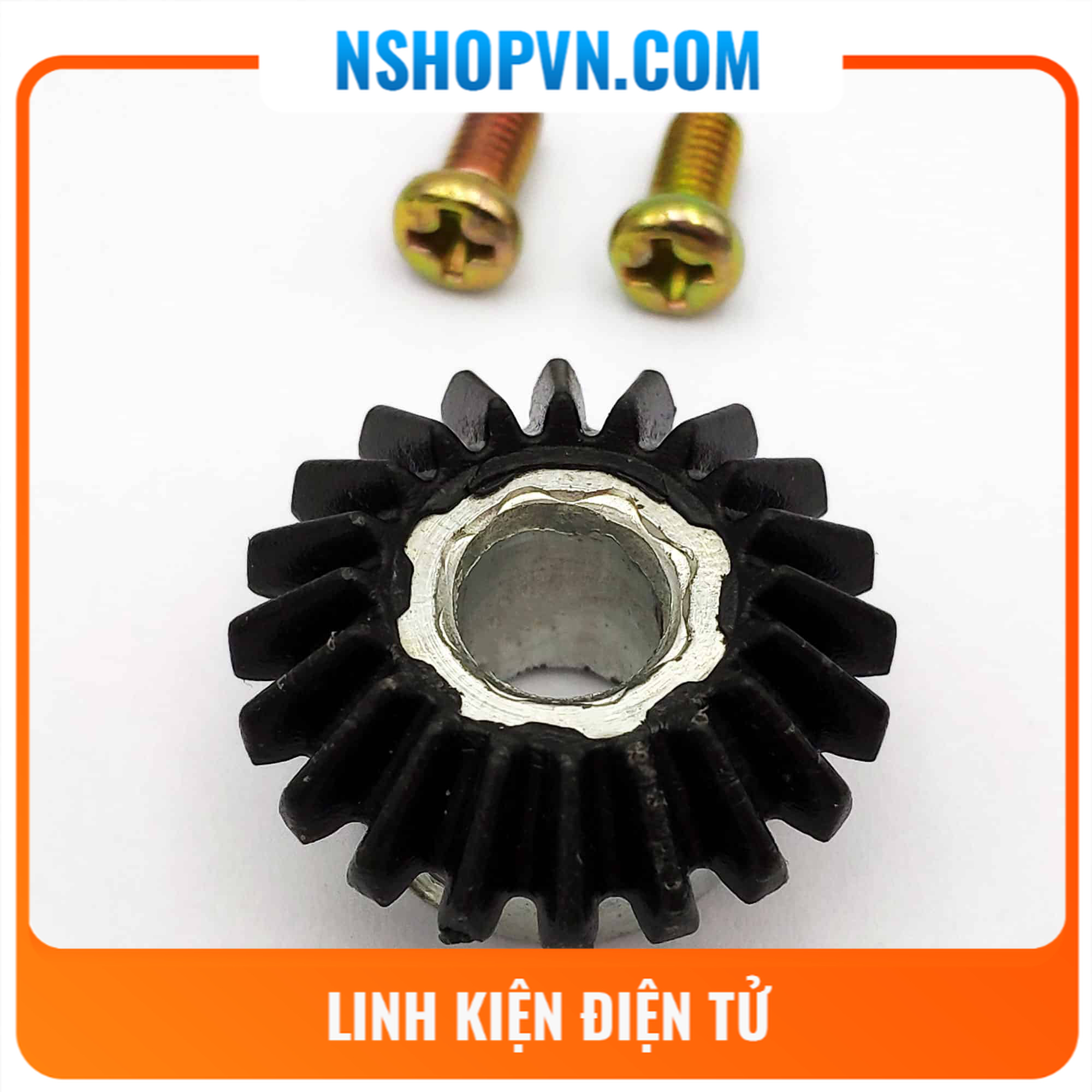 Bánh răng côn trục 8mm