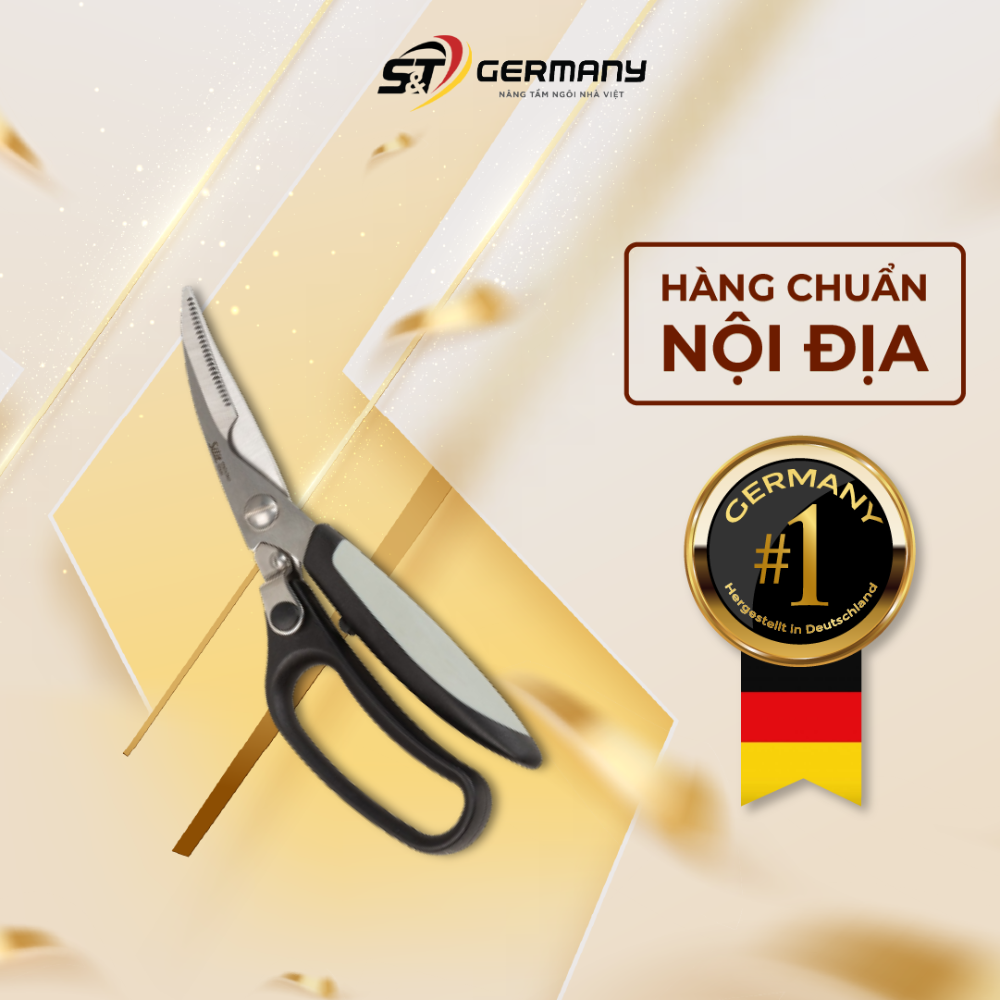 Kéo cắt gà Silit Pollo nội địa Đức, kéo cắt thịt gà cao cấp tiện lợi made in Germany GermanySnT 130001