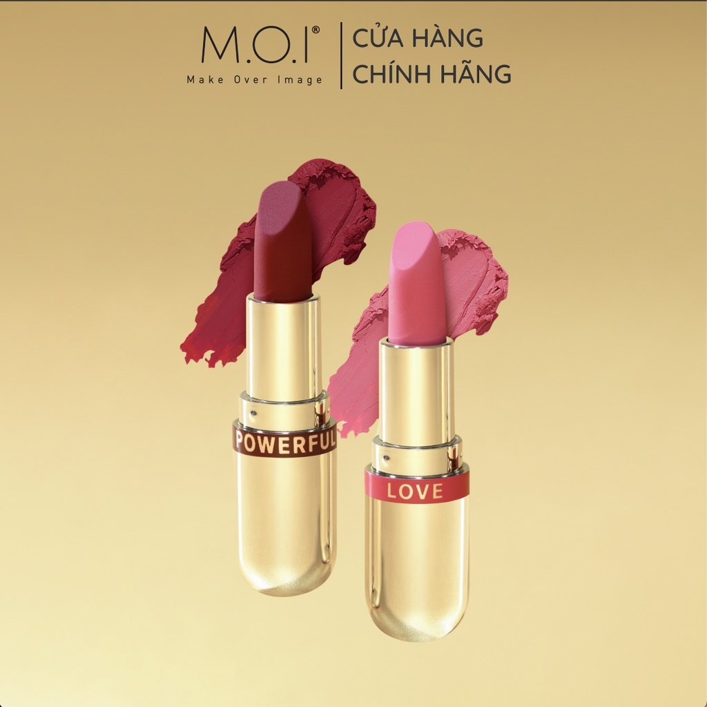 Bộ đôi Set Son Golden gift (Set 2_Love) và Phấn má hồng Mickey