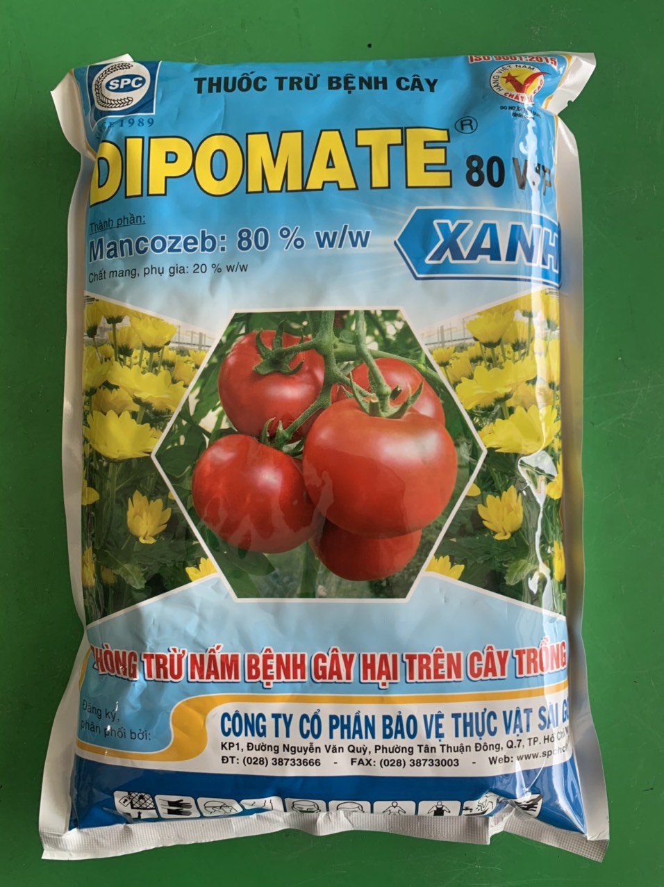 DIPOMATE 80WP XANH - MANCOZEB XANH trừ bệnh cây trồng