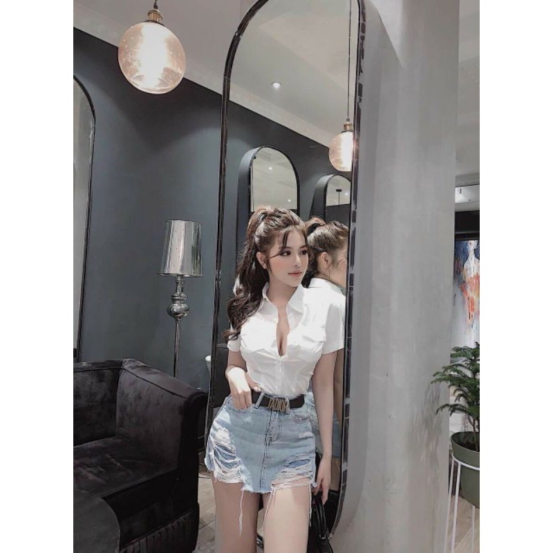 [HCM]Áo sơ mi túi hộp BIGSIZE 55 ĐẾN 90 KÝ