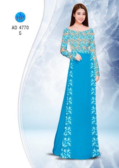 [HCM]Vải áo dài giả ren