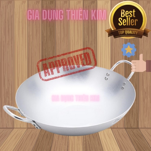 Chảo nhôm sâu lòng 2 quai nhiều size