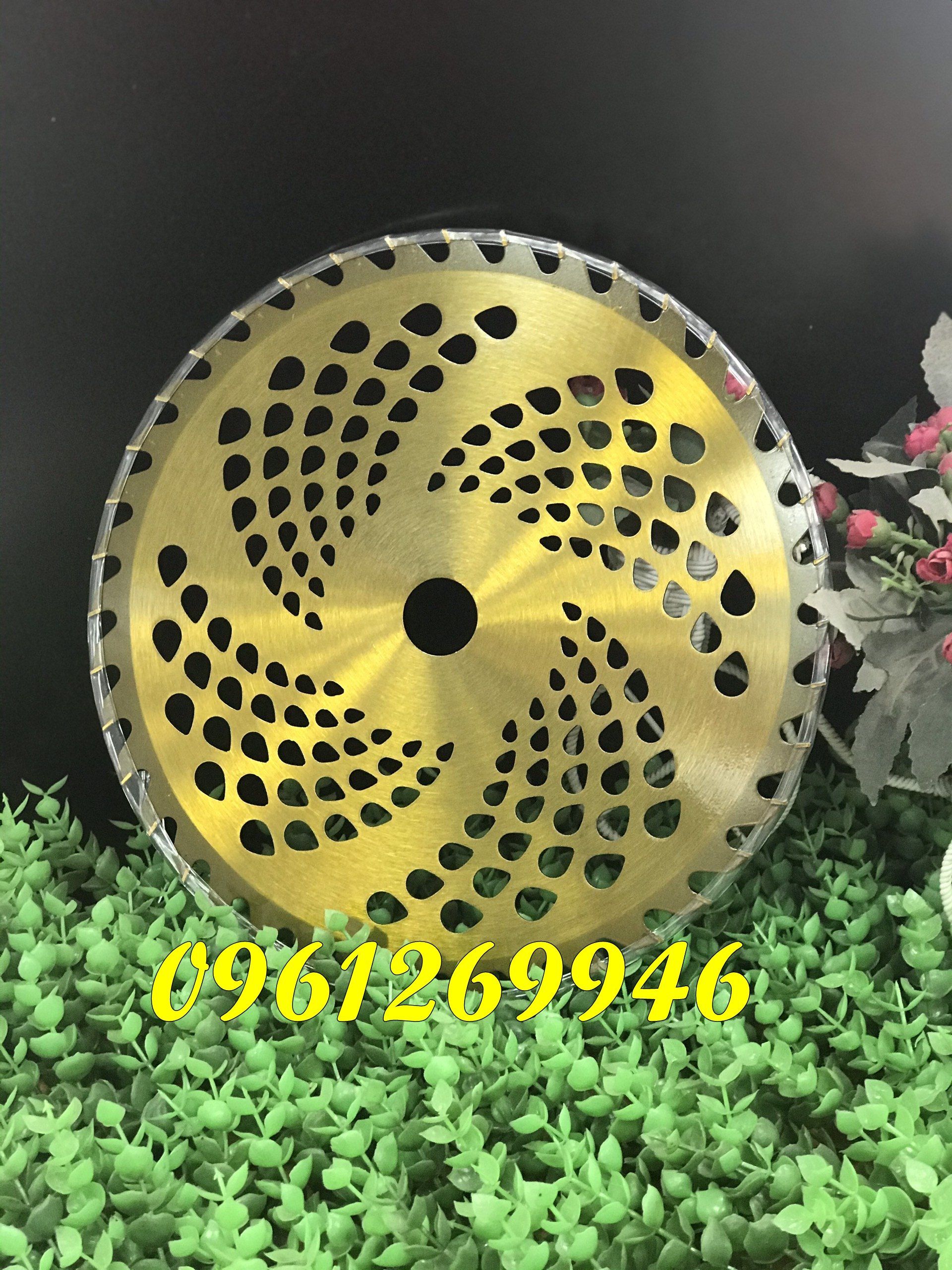 Lưỡi cắt cỏ tròn Nhật Bản hợp kim dùng cho mọi loại máy cắt cỏ