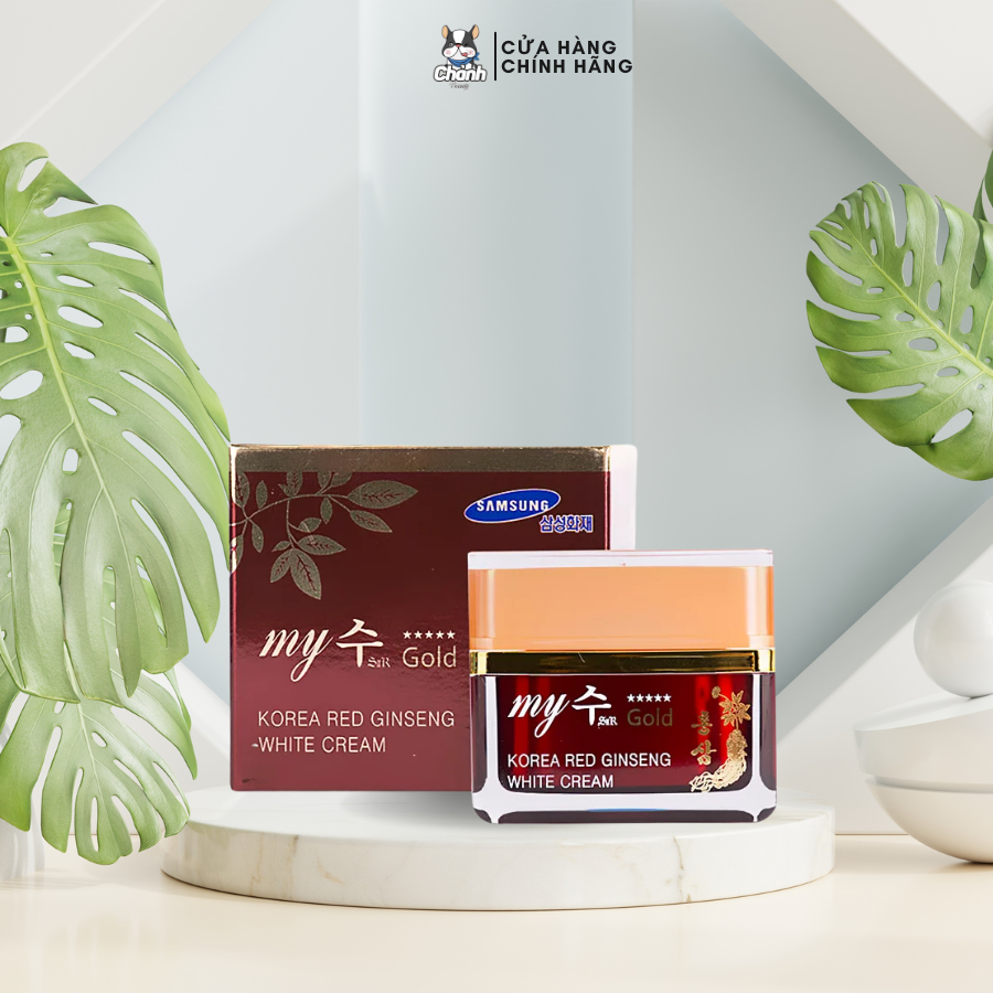 Kem Trắng Da Nhân Sâm My Gold Hàn Quốc