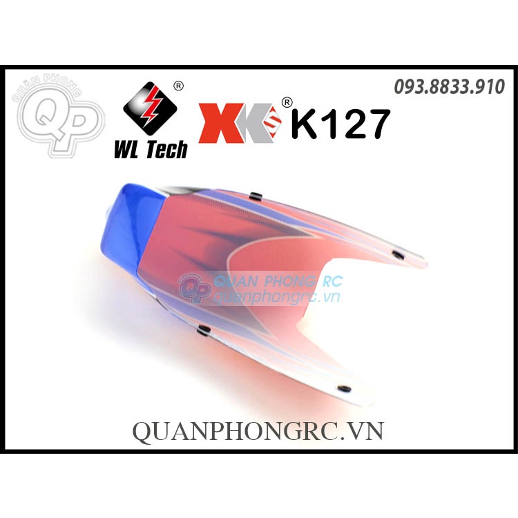 Vỏ nắp WLtoys XK K127 Canopy