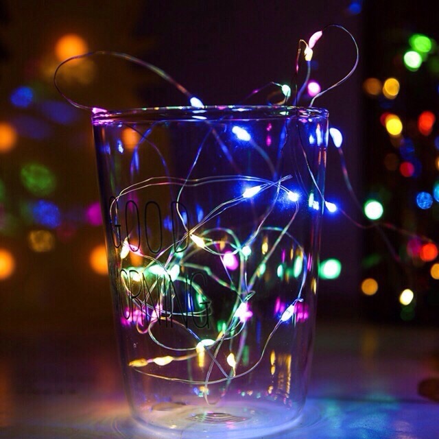 Dây đèn led chớp nháy trang trí Noel