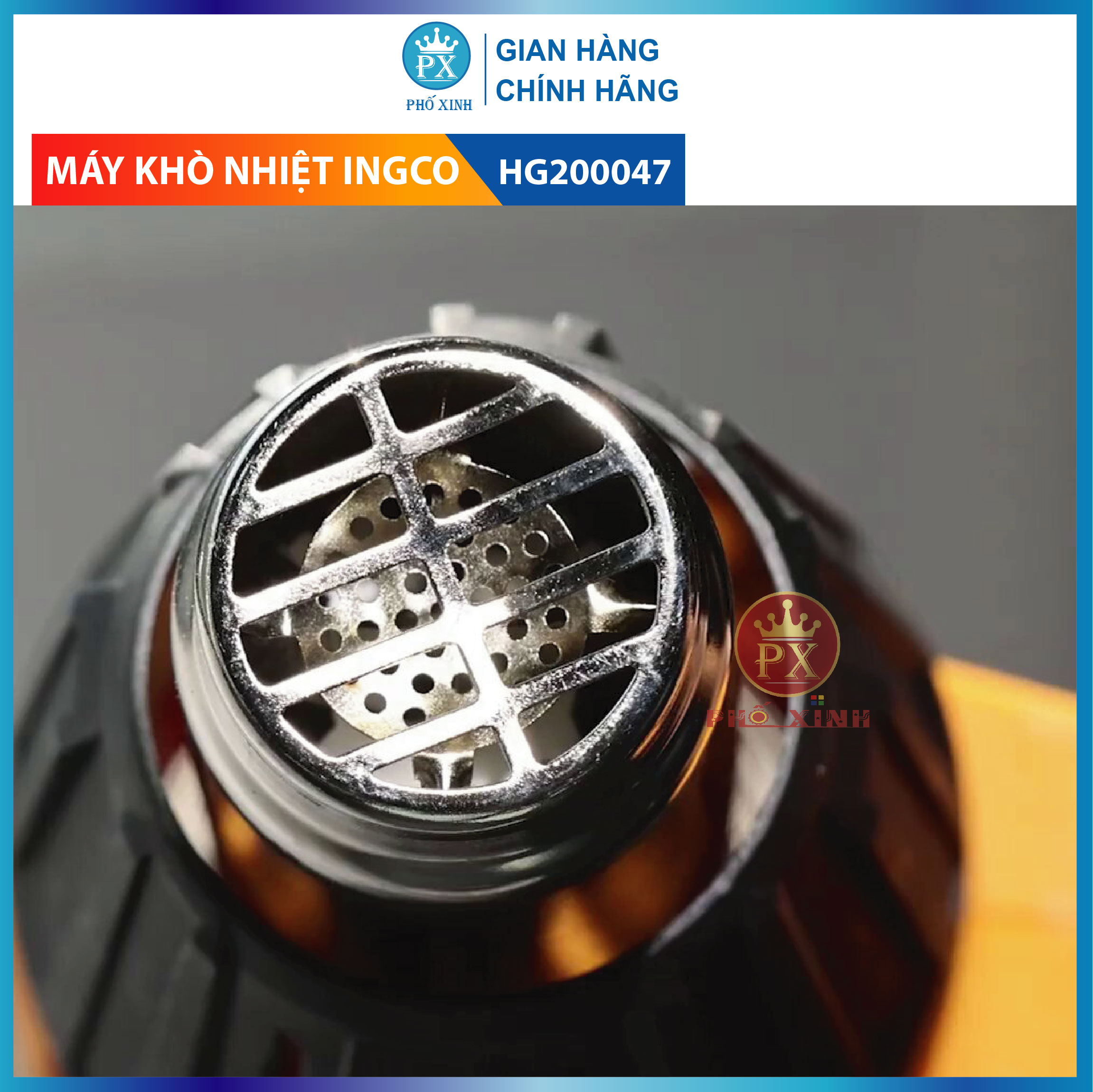 Máy thổi nhiệt INGCO - HG200028-HG200047