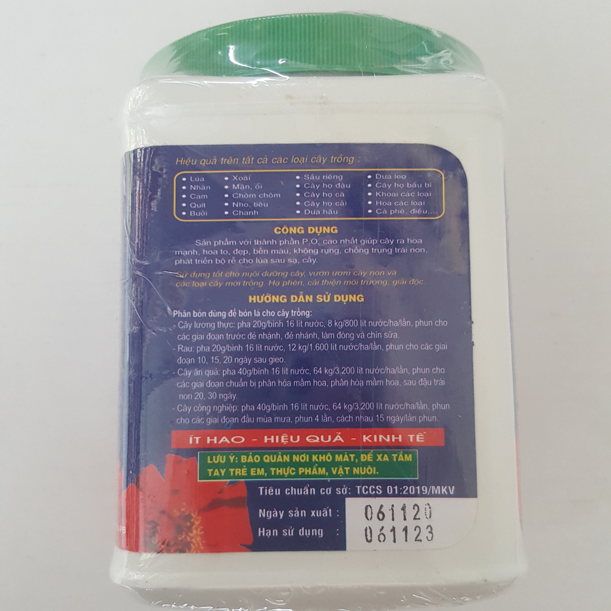 Phân bón lá 10-60-10+TE - Siêu ra hoa đậu trái