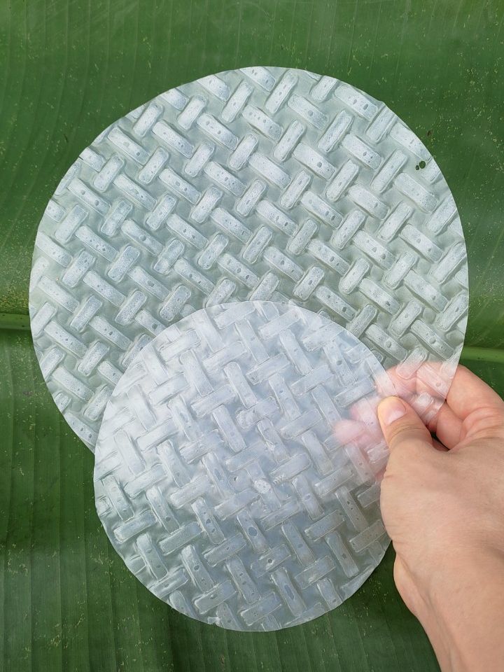 Bánh tráng tròn mỏng dẻo, bánh tráng siêu dày xuất khẩu đặc sản Hóc Môn - Thich hợp để cuộn, bánh tráng trộn, bánh tráng nướng đà lat, vietnamese pizza , đắp mặt nạ