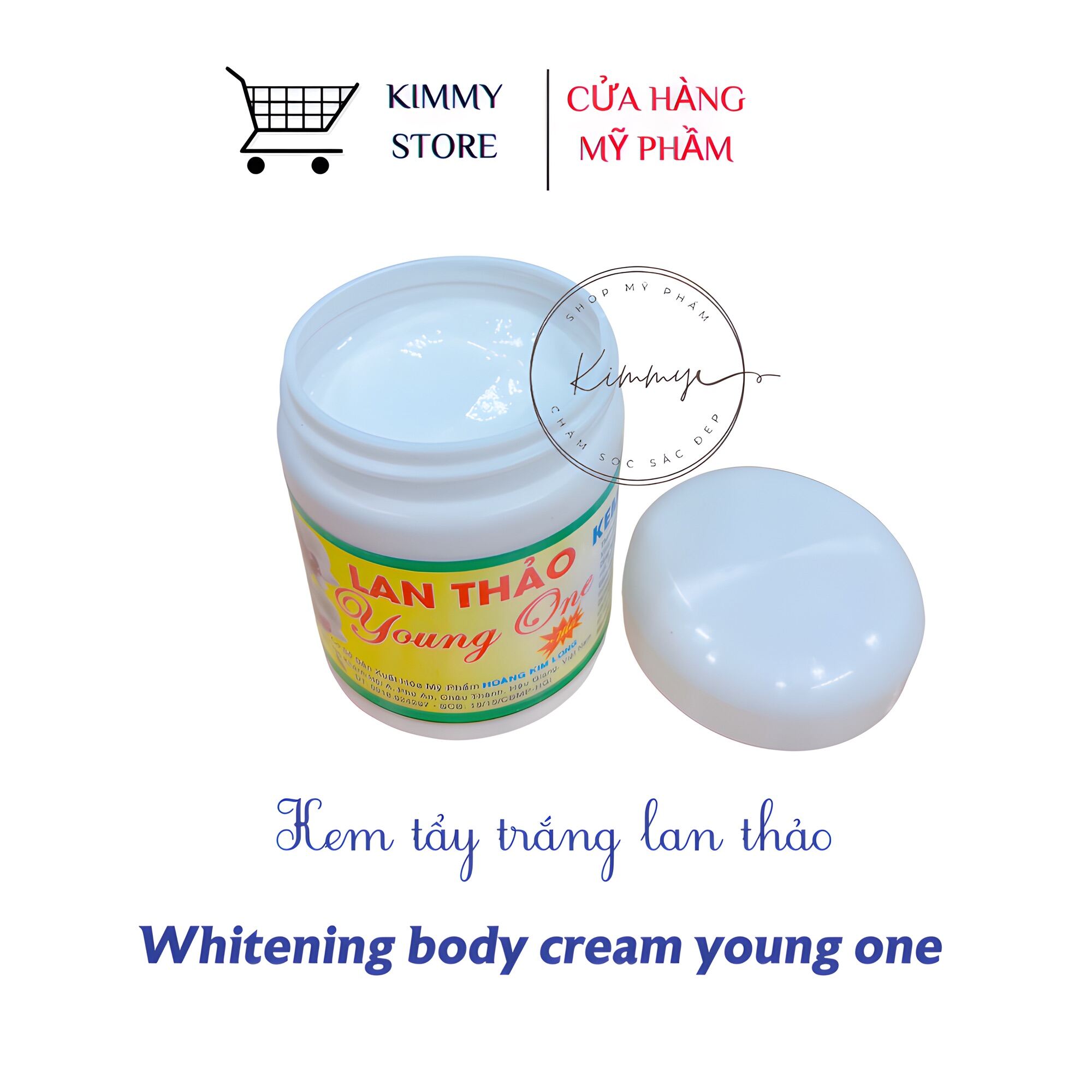 Lẻ hộp 100g kem tẩy kích trắng lan thảo