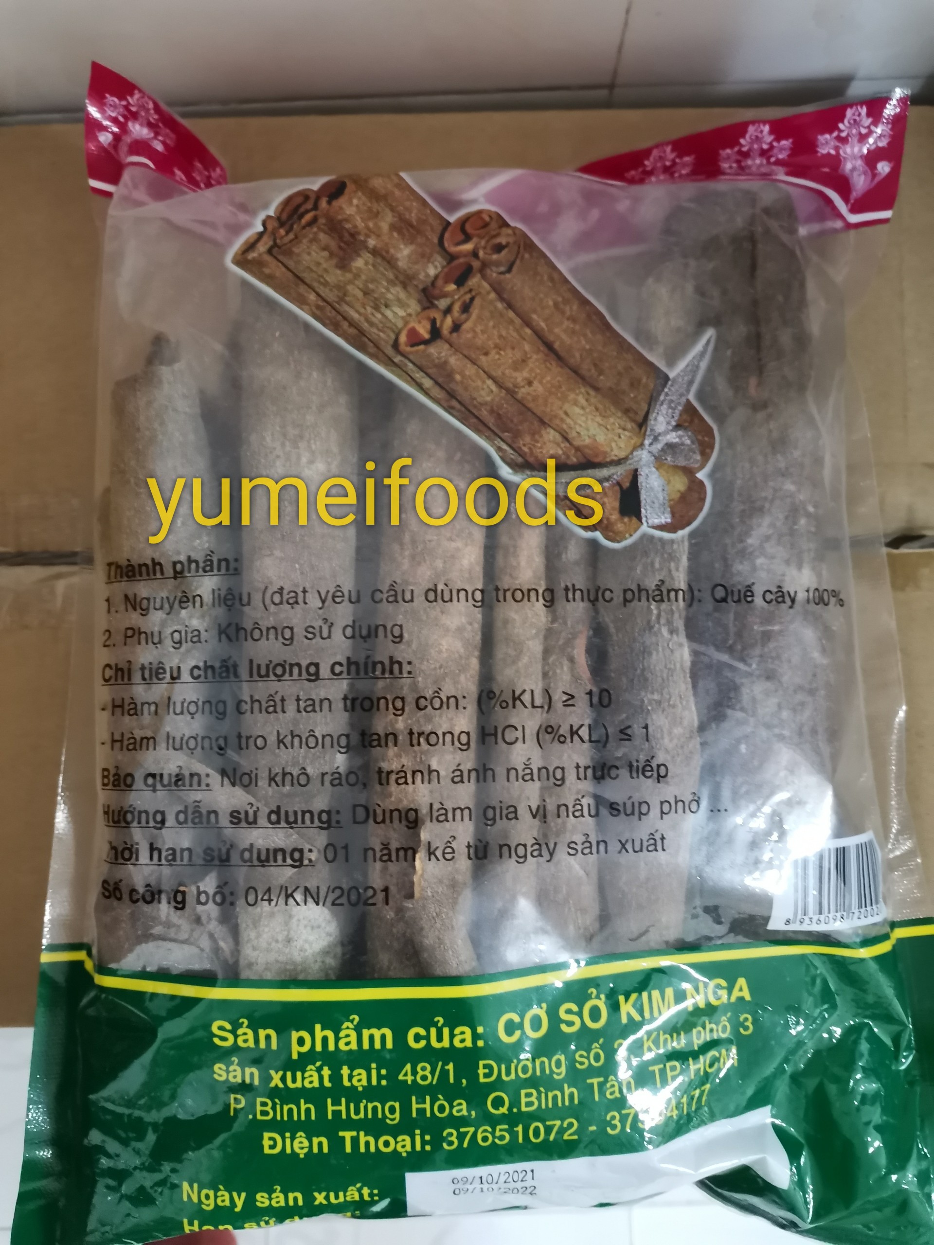Quế Cây Kim Nga Dùng Nấu Phở 500gr