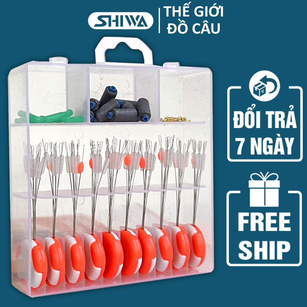 Set fishing accessories 4 in 1-set wire shaft fishing stations, wire shaft fishing stations, women's set shaft fishing stations, fishing accessories Shiwa