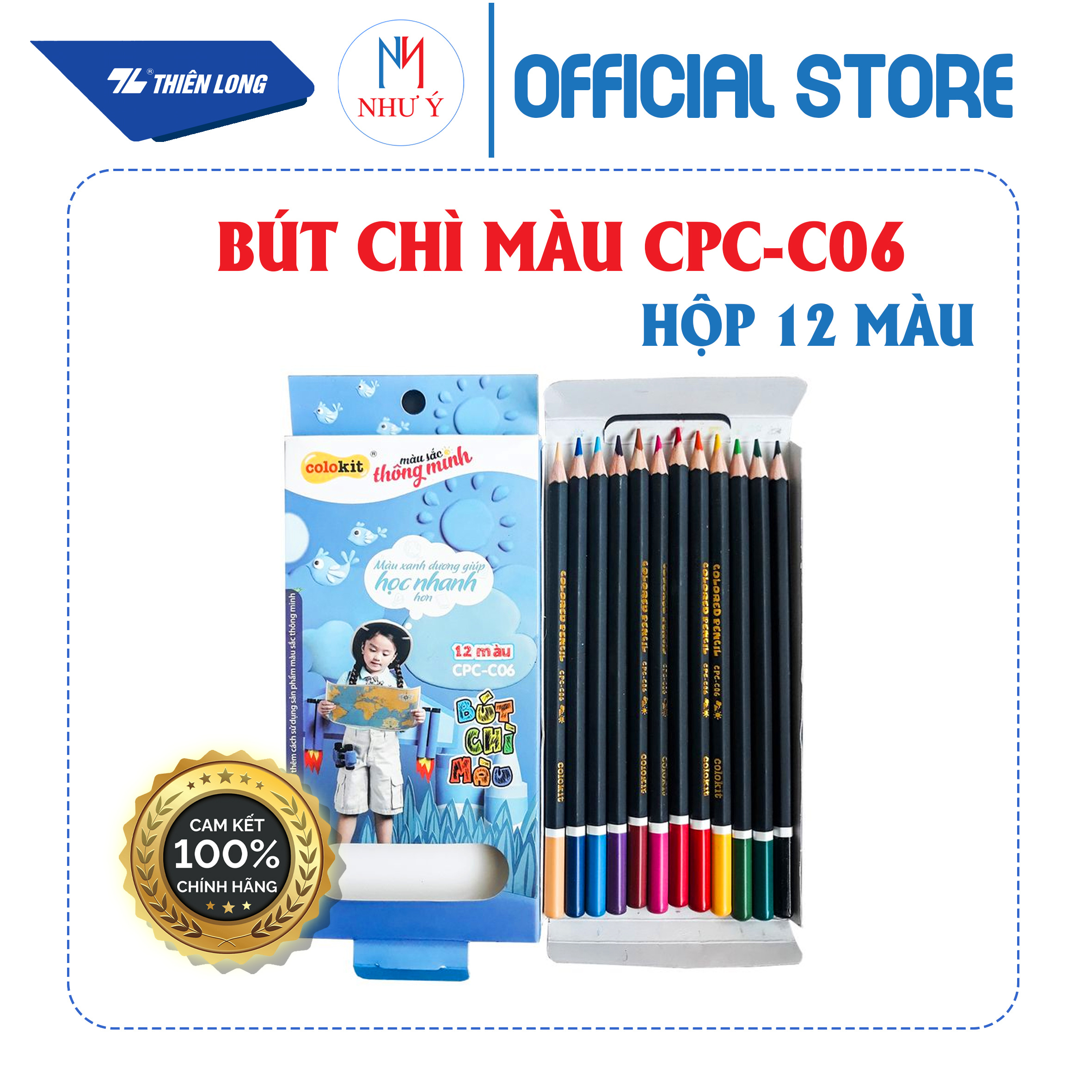 Bút chì màu ColorKit CPC-C06