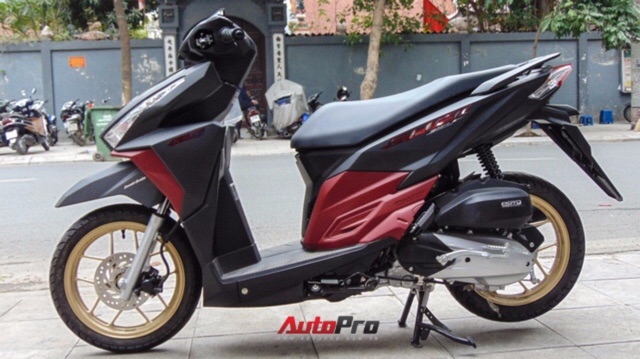 Bộ tem click 125i đời 2017 xe màu đen