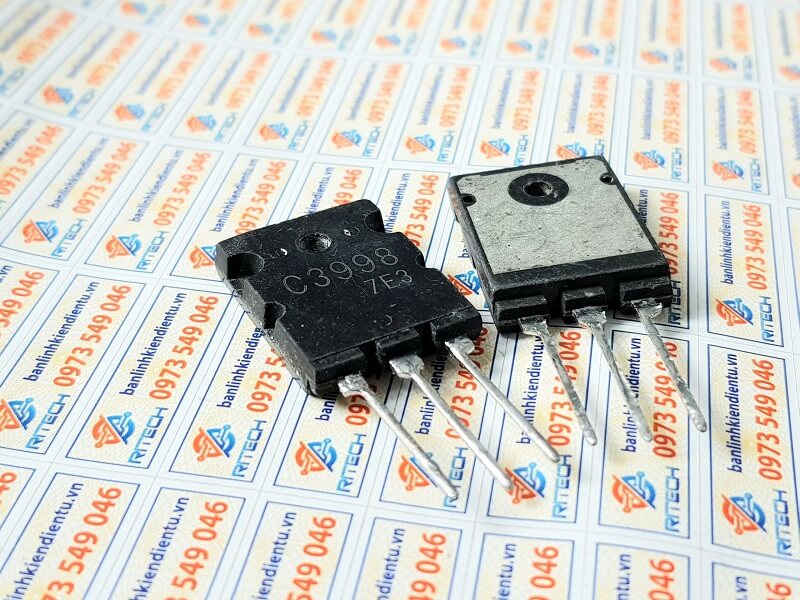 C3998 2sc3998 transistor npn 25a 1500v to-3pl tháo máy