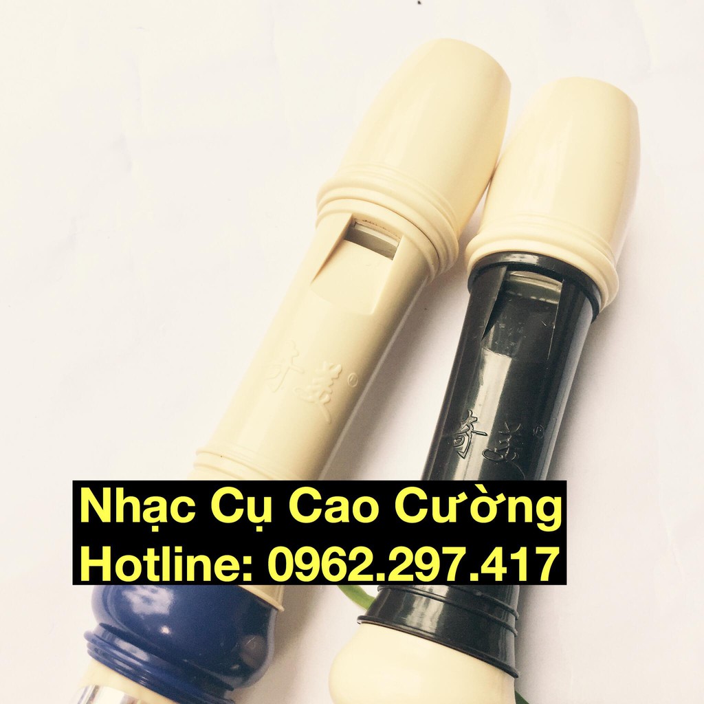 Sáo Dọc Recorder Đen Âm Chuẩn Nhạc Cụ Cao Cường
