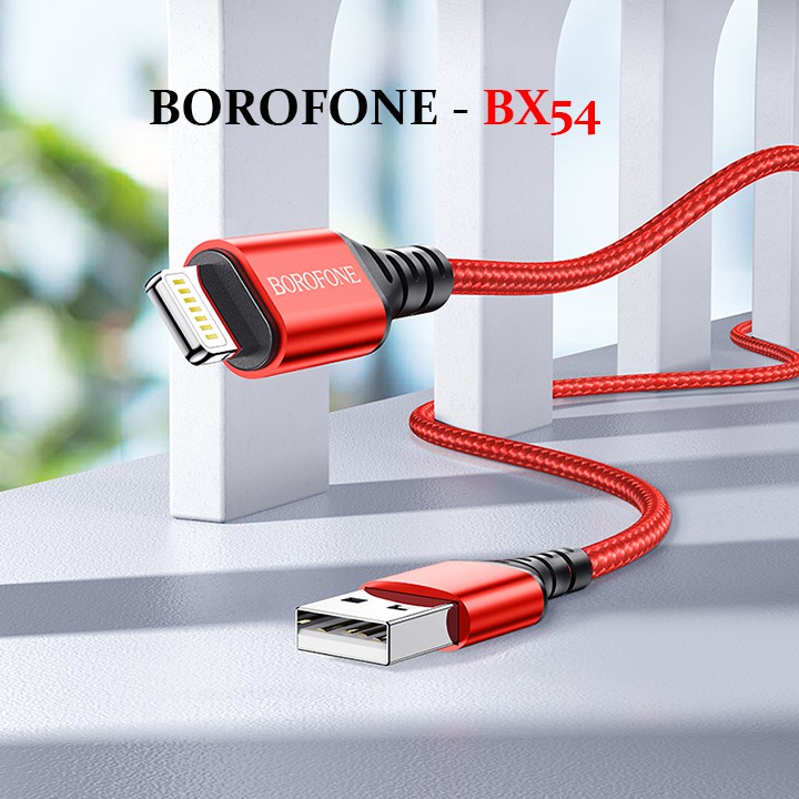 Cáp sạc nhanh Borofone BX54 Lightning dành cho Iphone, Ipad