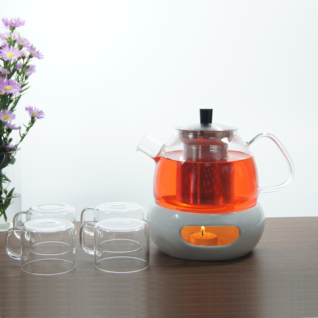 Tea warmer handmade Flos A101