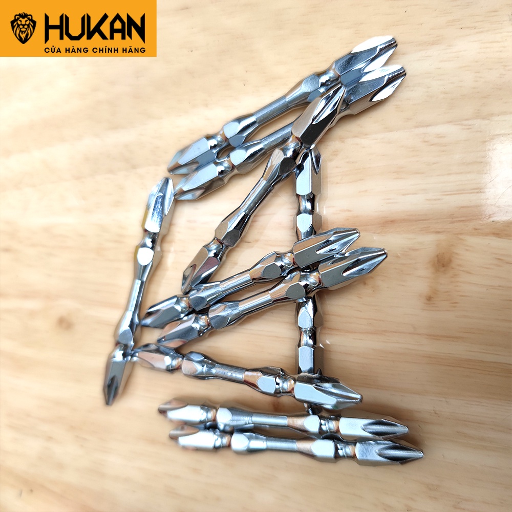 [SIÊU RẺ]  Mũi bắn vít hai đầu Hukan siêu cứng