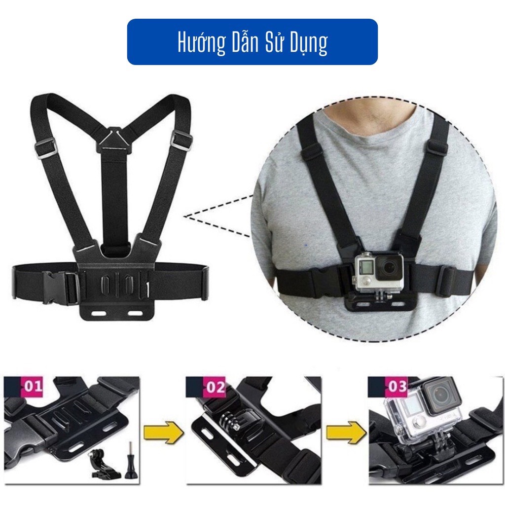 Dây đeo ngực cho điện thoại làm camera hành trình