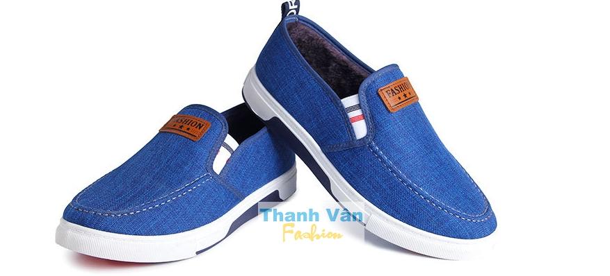 Giày mọi dành cho nam TV020 (xanh), size từ 39 - 44