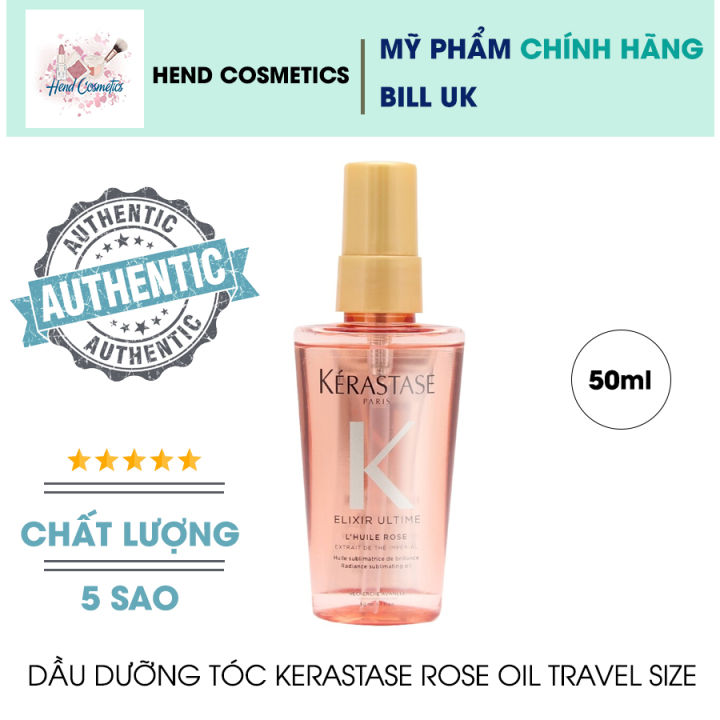 Dầu Dưỡng Tóc Phục Hồi Kerastase Elixir Ultime Rose Oil 50ml