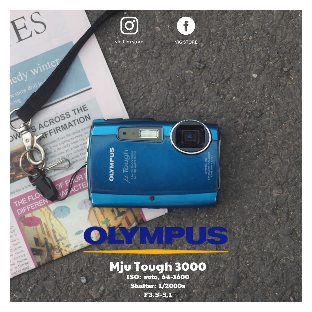 máy ảnh kỹ thuật số Olympus mju Tough-3000