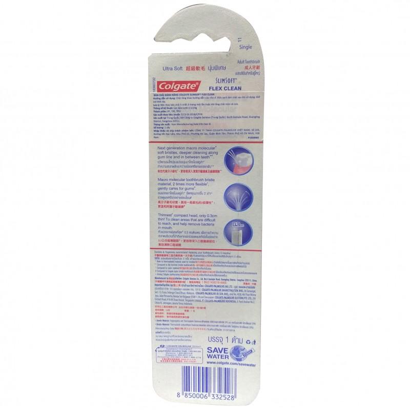 Bàn chải đánh răng Colgate Slimsoft Flex Clean