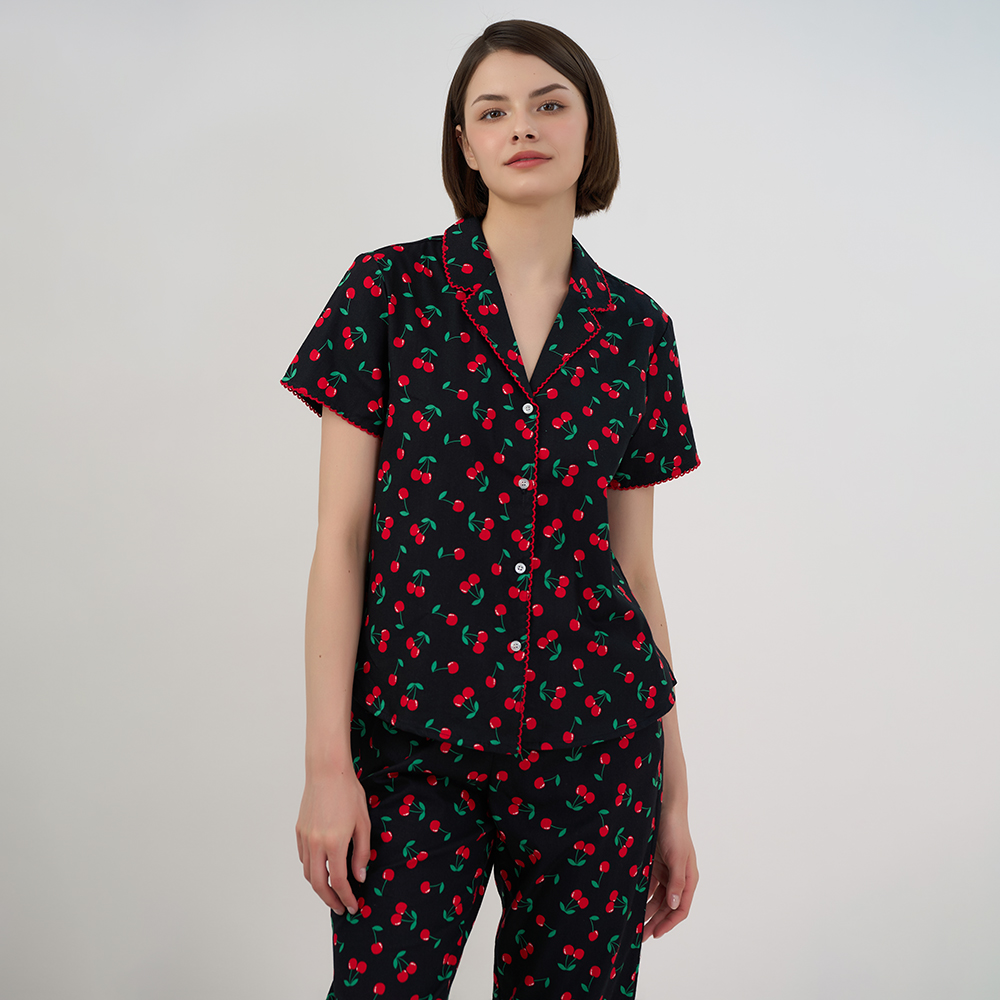 [Mua 3 giảm 20%, mua 2 giảm 15%] Bộ Đồ Kate Lửng Nữ Vincy BKL267S01