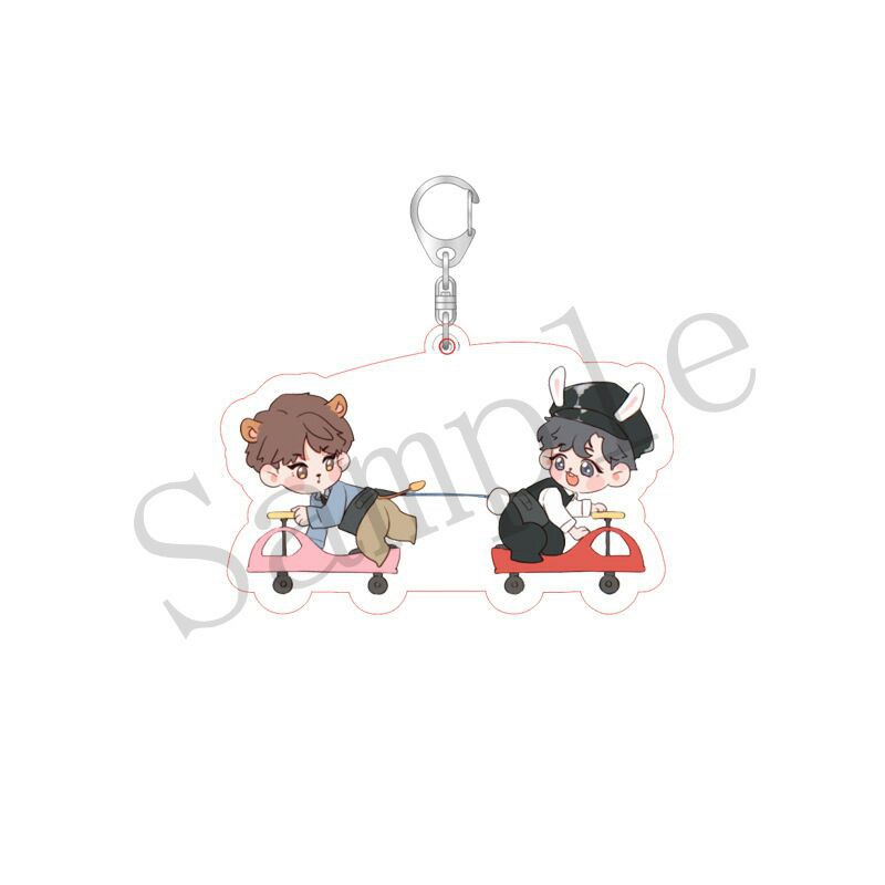[ Móc Khoá ] Chibi Tiêu Chiến, Vương Bác ( 20 Mẫu).