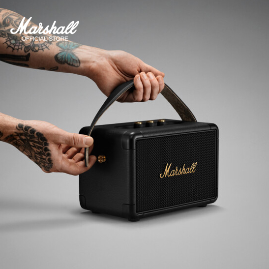 Marshall Kilburn II Bluetooth Portable Speaker, Black & Brass