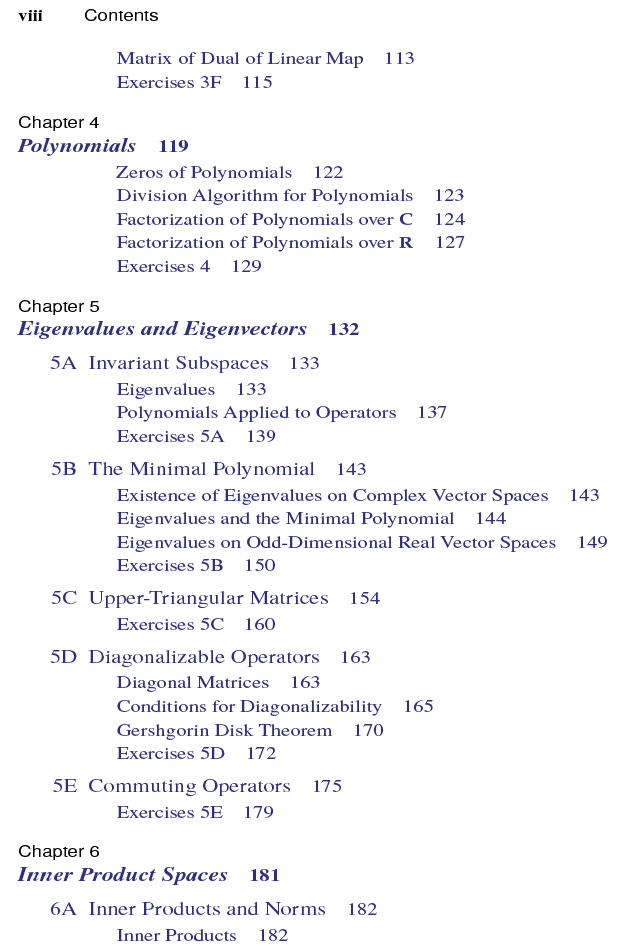 Linear Algebra Done Right, Third Edition 4E  - Hanoibookstore
