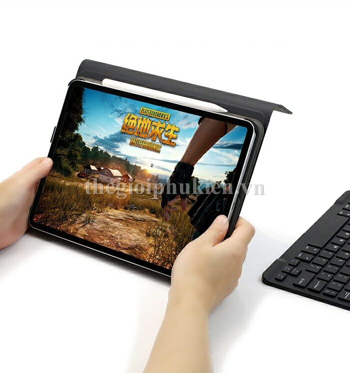 Bao da kèm bàn phím Bluetooth dành cho iPad Pro 11 2018 Smart Keyboard