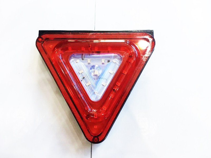 Đèn tam giác đỏ cảnh báo 12-24v