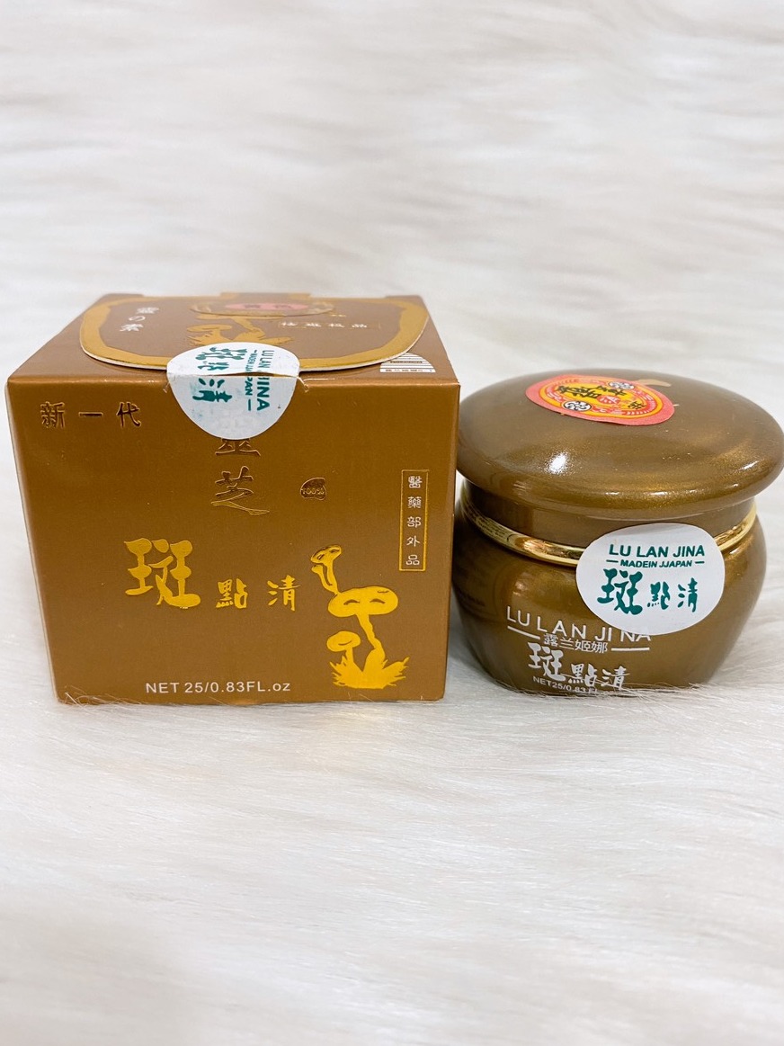 KEM SÂM LINH CHI LU LAN JINA SIÊU TRẮNG - CHỐNG NHĂN - NÁM - TÀN NHANG 40gr