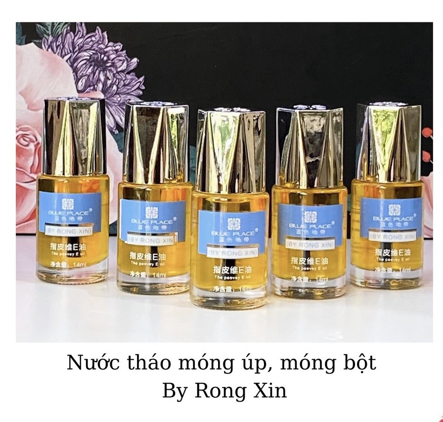 [Có sẵn] NƯỚC THÁO MÓNG UP, MÓNG BỘT, GEL ÚP SIÊU NHANH RONGXIN