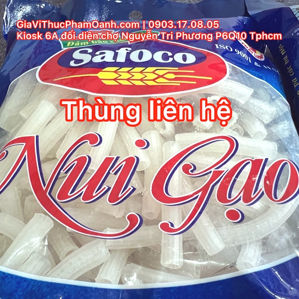 Nui gạo ống lớn Safoco
