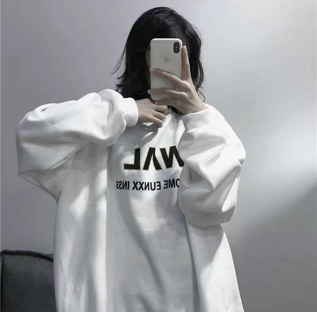 [Yoloboutique] Sweater BlackWhite