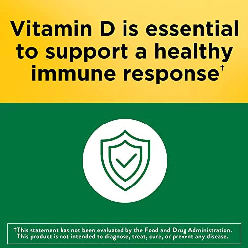 Viên Nature Made Vitamin D3 1000IU (25mcg), 100 viên