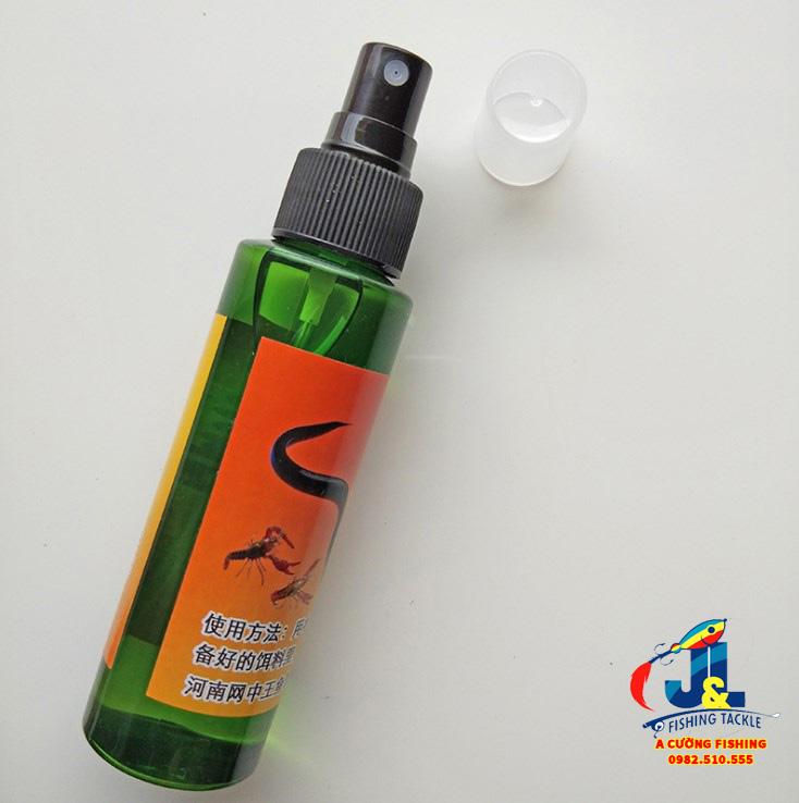 Mồi Xịt Dụ LƯƠN  Đặc Biệt 120ml Siêu Nhậy
