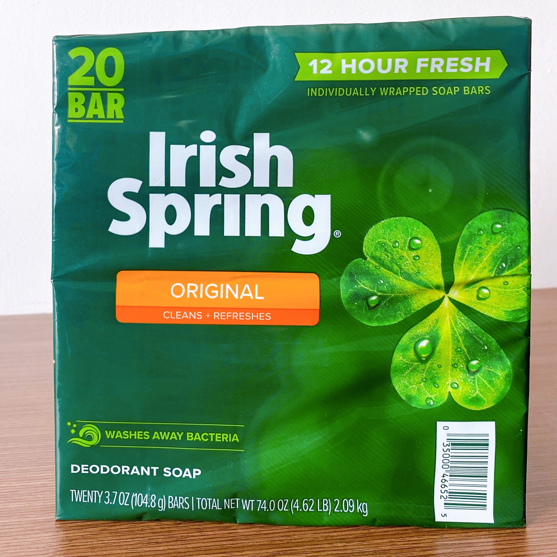 Xà phòng irish xà bông cục irish spring original 104.8g feel clean and fresh