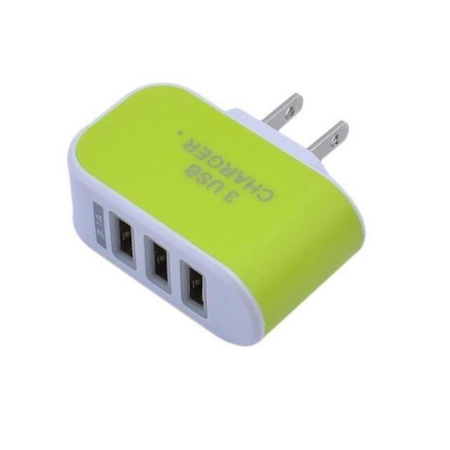Cục sạc điện thoại 3 cổng usb
