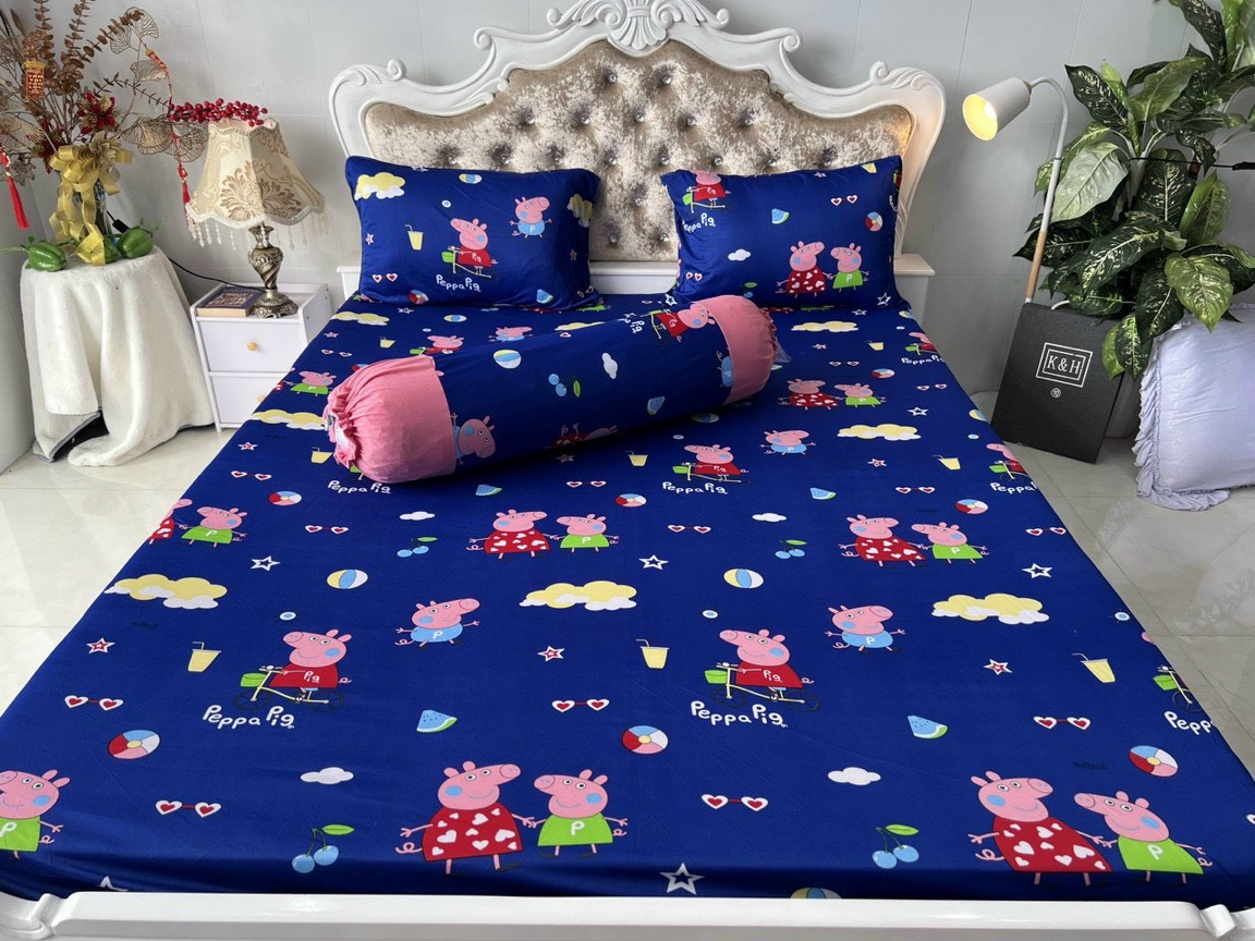 (1M4*2M) Bô drap ga thun Han quốc Vạn phát không mền