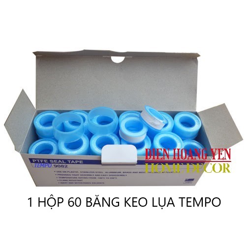 Hộp 60 cuộn băng tan cao su non keo lụa Tombo
