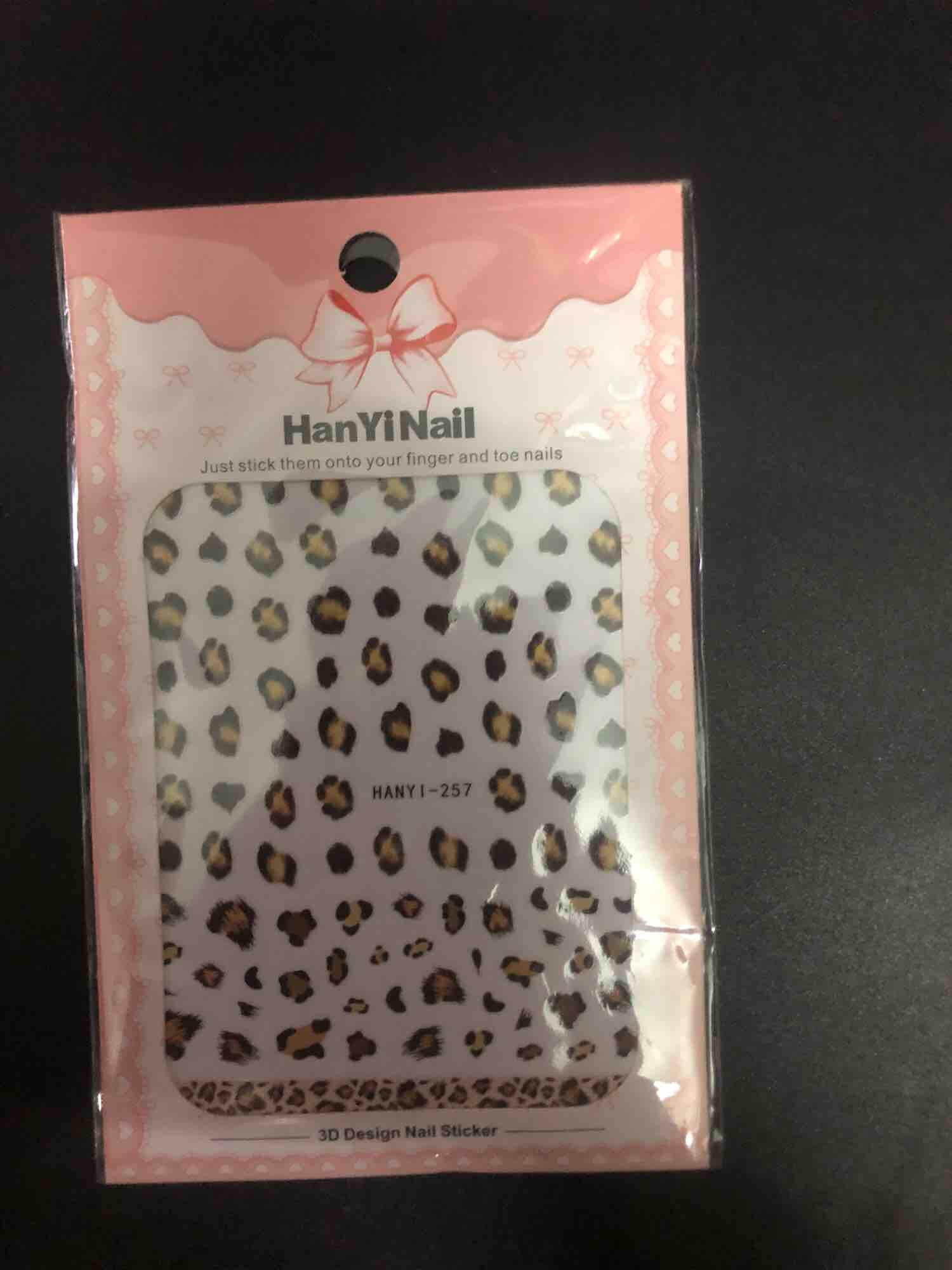 Sticker dán móng mẫu báo