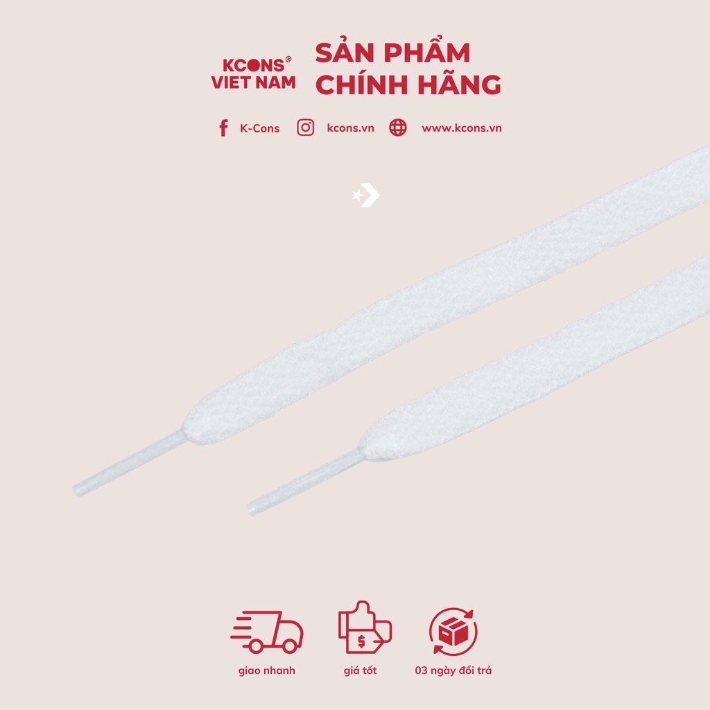 Converse Classic White Laces | Dây Giày Classic Trắng